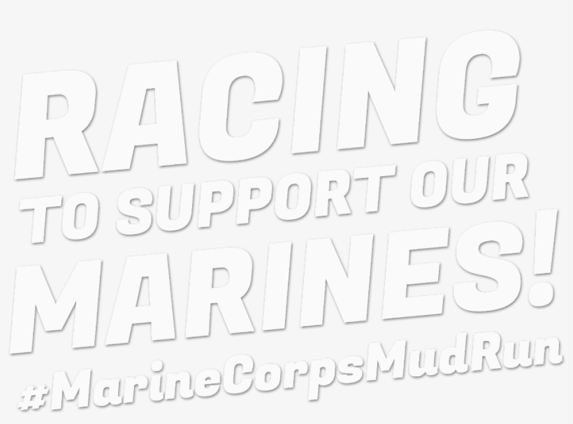 Racing To Support-marines - Calligraphy, transparent png download