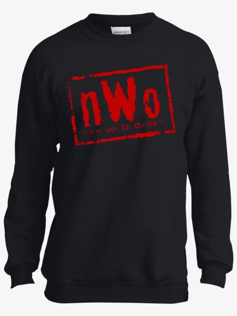 Nwo New World Order Wwe Wrestling Logo Graphic Youth - Tampa Bay Buccaneers Shirts, transparent png download