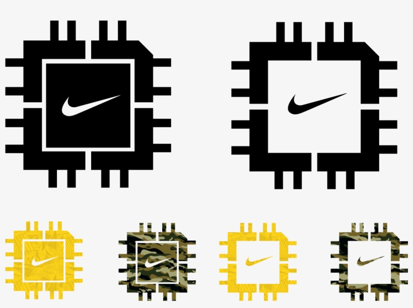 Chipped Logo Behance1 - Nike Design Logo Png, transparent png download