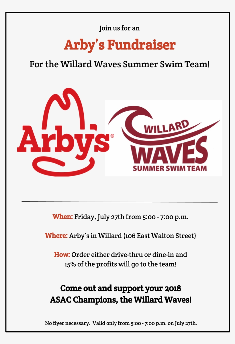 Arby's Fundraiser - Arbys Logo And Slogan, transparent png download