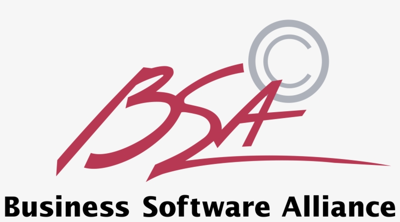 Bsa Logo Png Transparent - Business Software Alliance, transparent png download
