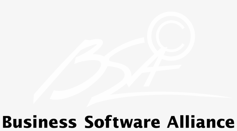 Bsa 01 Logo Black And White - Transparency, transparent png download