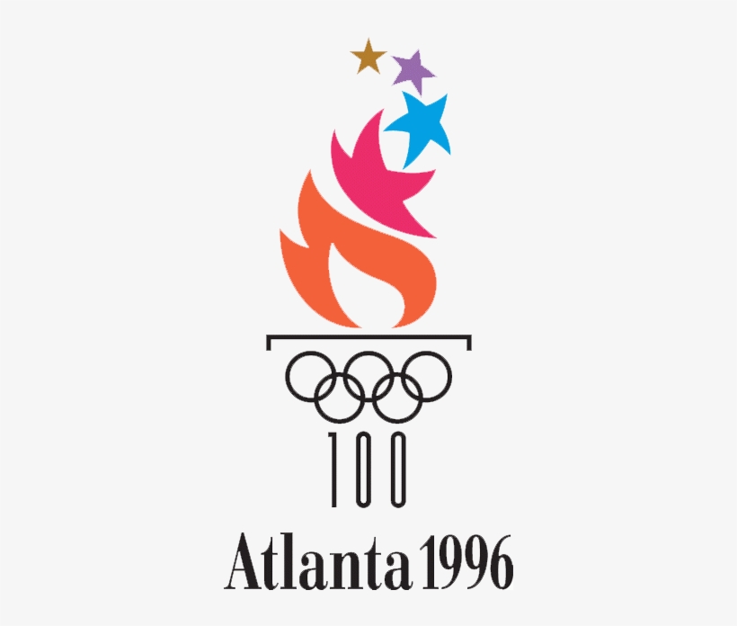 1996 Atlanta Summer Olympics Logo - Atlanta 1996 Olympics Logo, transparent png download