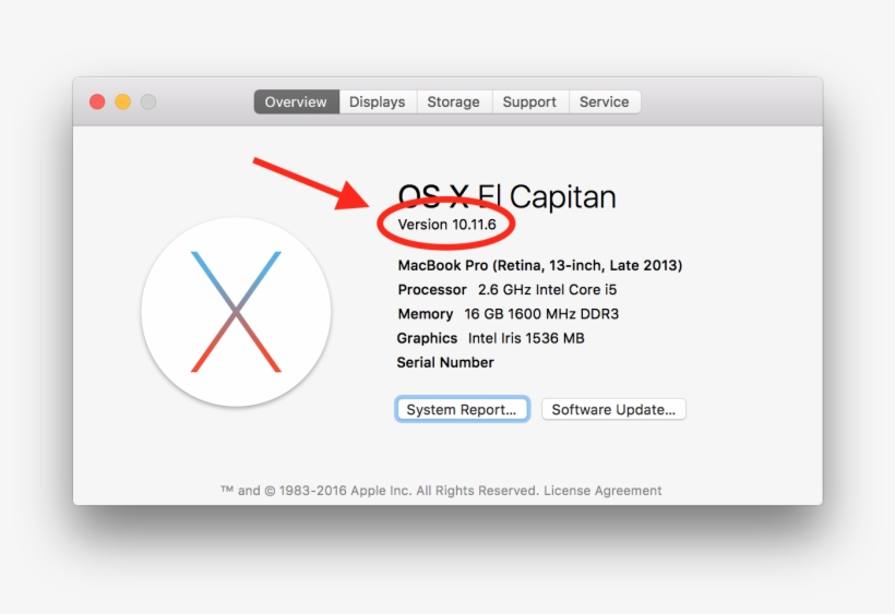 Why Such A Modern Gpu In Such An Old Machine - Macbook Air 2015 About This Mac, transparent png download
