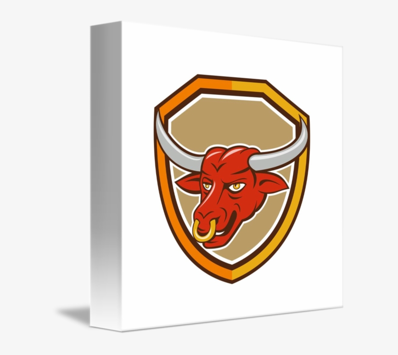 Texas Bull Nose Ring Longhorn Logo Clip Art Png Picture - Texas Longhorn, transparent png download