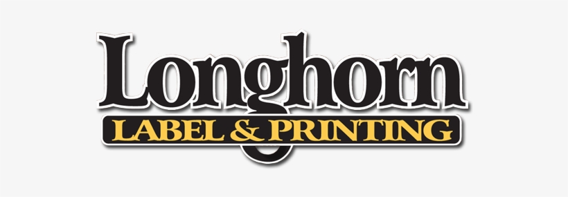 Longhorn Label And Printing - Longhorn Label & Printing, transparent png download