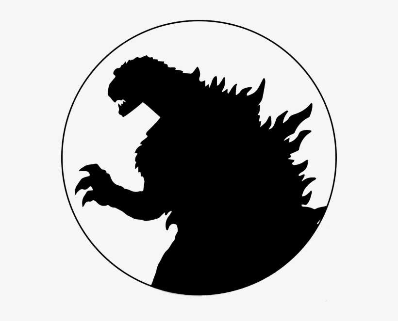 Godzilla's Atomic Breath Is A Sight To Behold - Godzilla Silhouette Png, transparent png download
