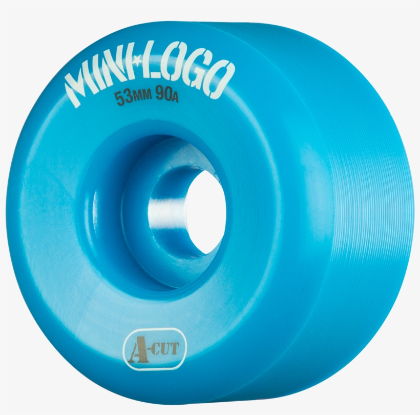 Mini Logo A-cut Hybrid Wheels - Mini Logo Skateboard Wheel A-cut 53mm 90a Red 4pk, transparent png download