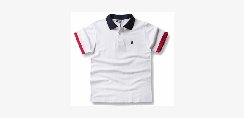 A Bathing Ape Mini Logo Polo Shirt - Polo Shirt, transparent png download