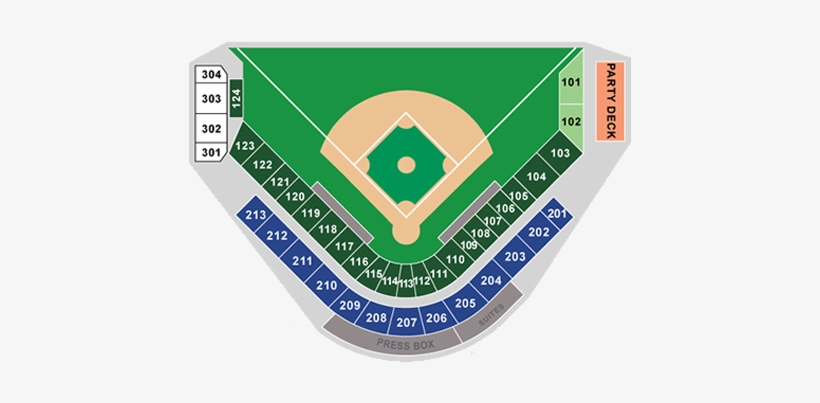 Miami Marlins - Roger Dean Stadium Section 212, transparent png download