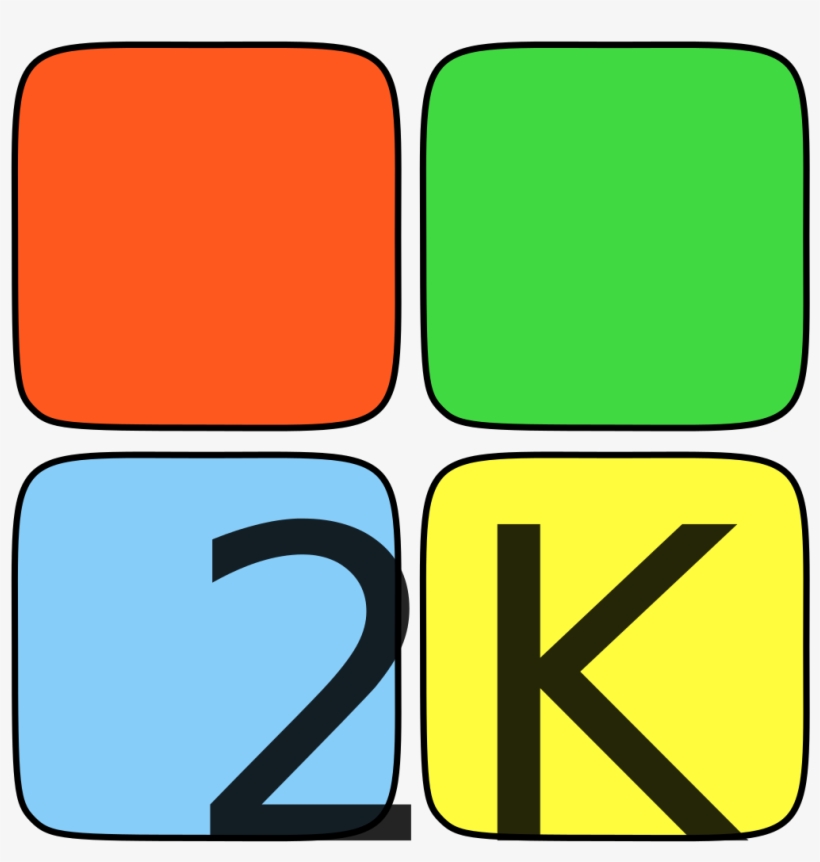 Own Windows Logo 2k - Windows Logo, transparent png download