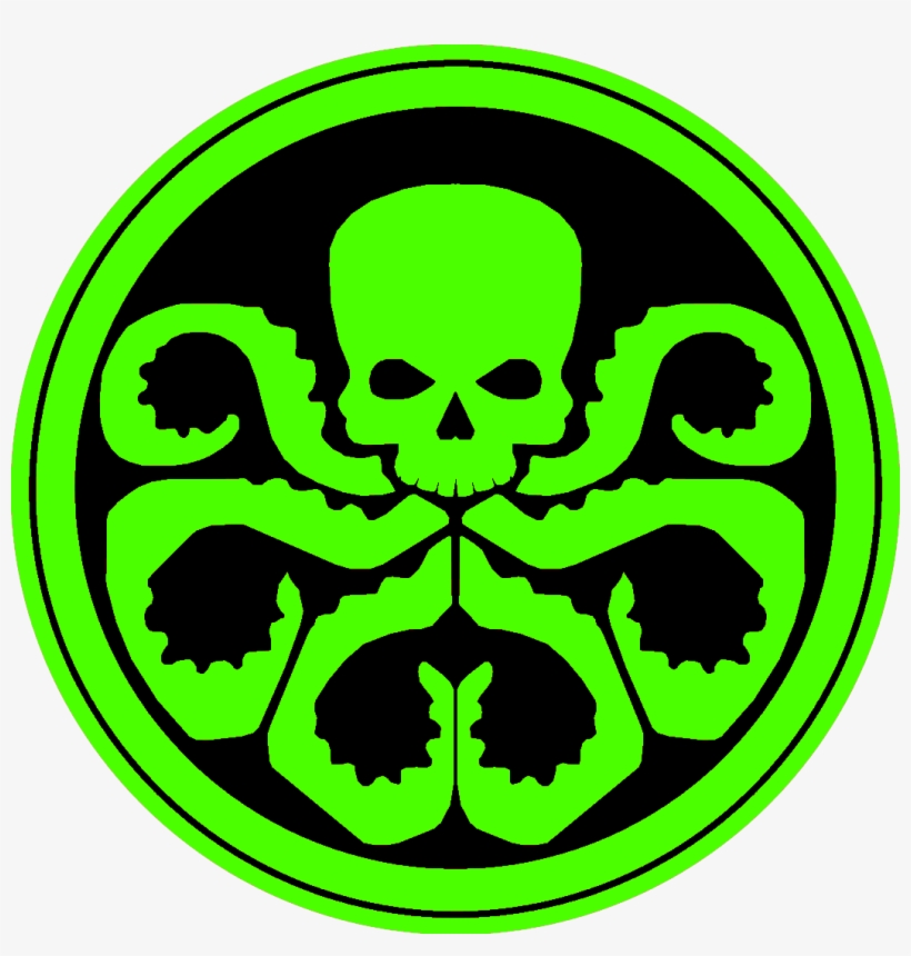 Red Skull Marvel Logo, transparent png download