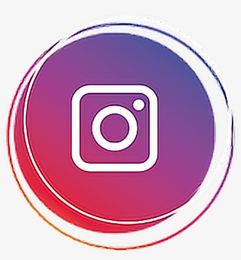 Instagram App Face Book Socialmedia Web Enter Logo - Circle, transparent png download