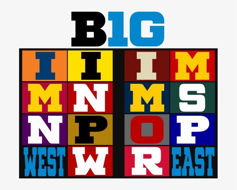 Watch Big Ten Football Online - Big Ten Conference, transparent png download