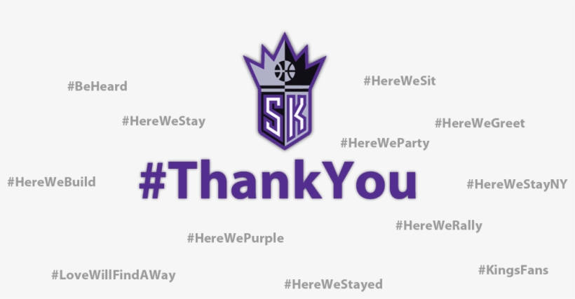 Thank You Sacramento Kings, transparent png download