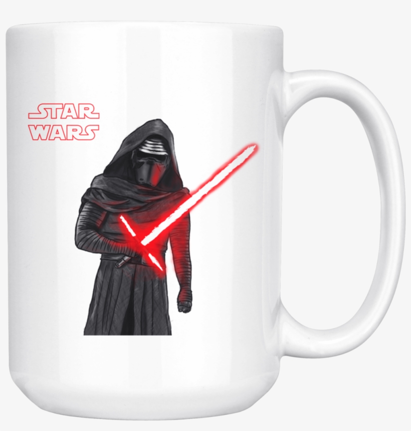 Star Wars The Force Awakens Kylo Ren Mug - Mug, transparent png download