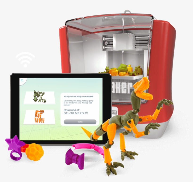 Mattel Had Said The Thingmaker 3d Would Use A Hard - Mattel 3d Printer, transparent png download