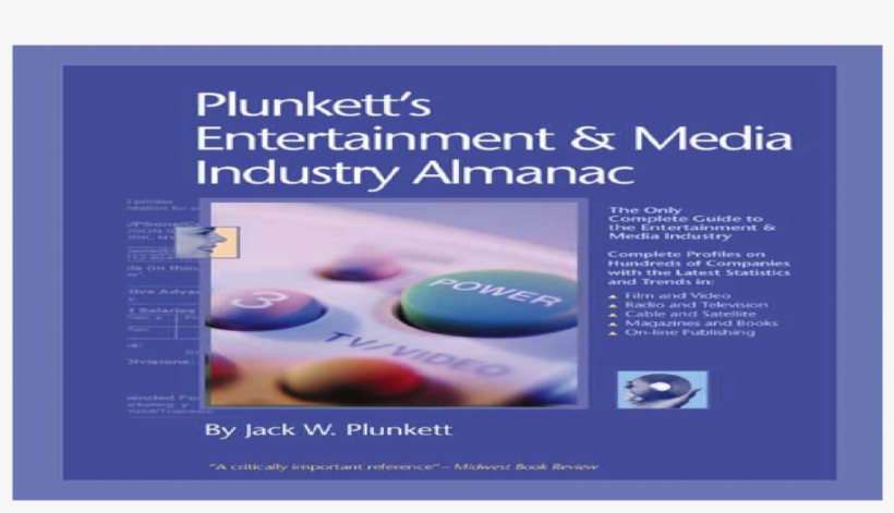 Plunkett's Entertainment & Media Industry Almanac 2000-2001 - Flyer, transparent png download