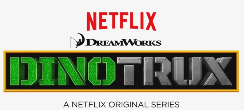 Mattel Named As Master Toy Partner For Dwa's Dinotrux - Dreamworks Dinotrux Logo, transparent png download