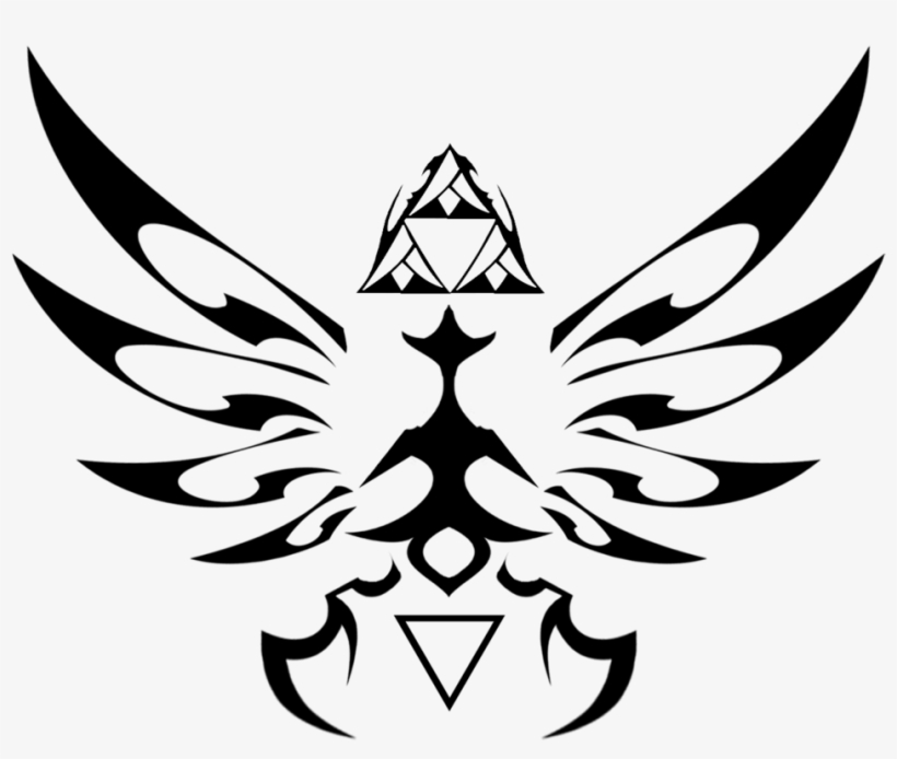 Zelda Tribal Symbol Final By Reptiletc On Deviantart - Tribal Zelda, transparent png download