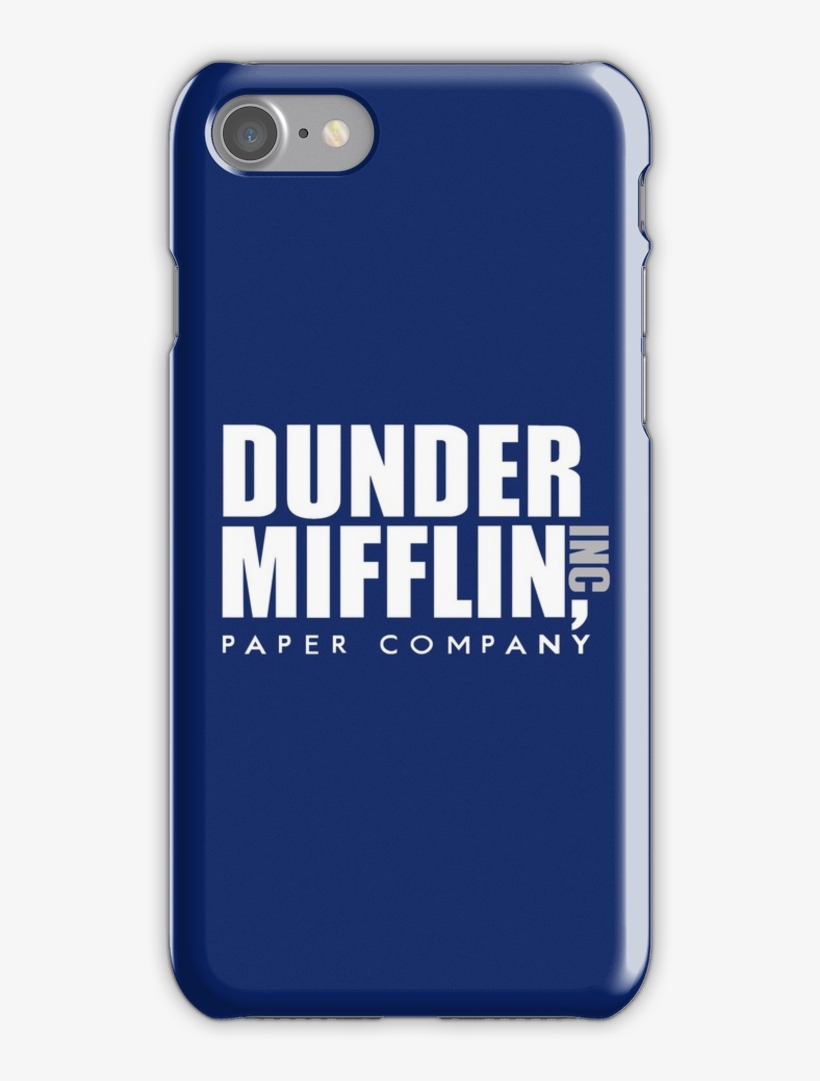 Dunder Mifflin Logo Iphone 7 Snap Case - Dunder Mifflin A Division Of Sabre, transparent png download
