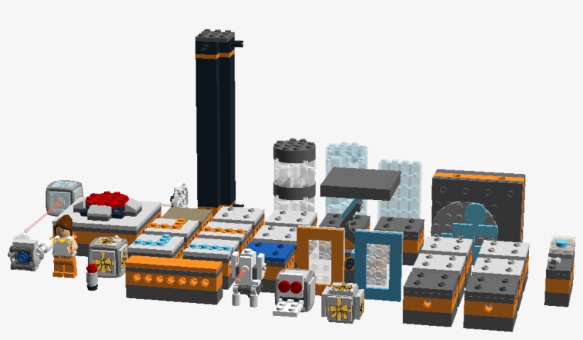 Portal 2 Modular Test Chamber - Electronic Component, transparent png download