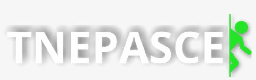 Tnepasce Is A New Portal 2 Mod That Is Still In Development - Black-and-white, transparent png download