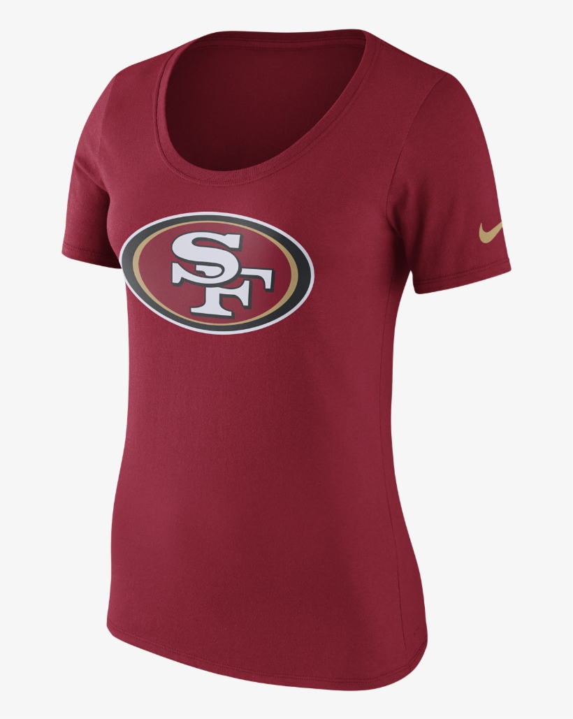 Nike Primary Logo Women's T-shirt Size - San Francisco 49ers, transparent png download