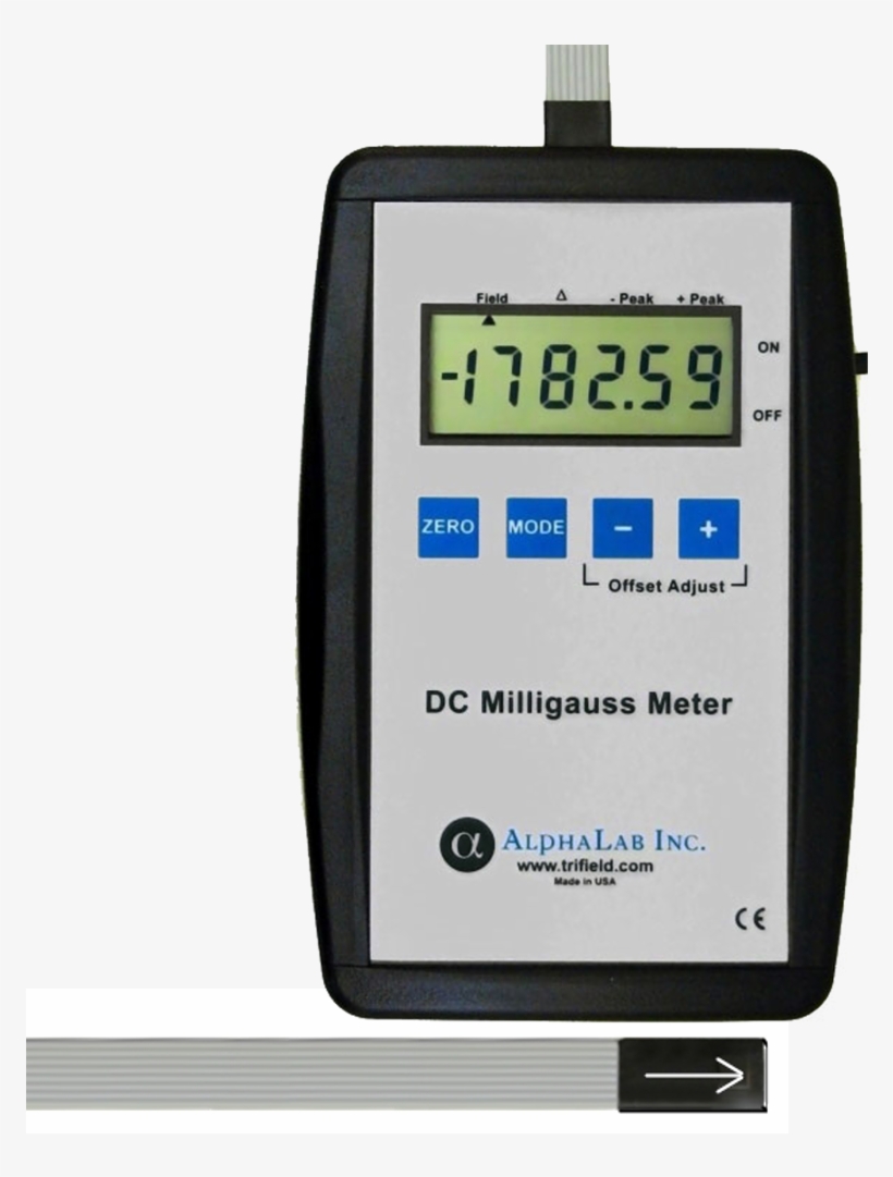Dc Milligauss Meter Model Mgm - Gauss, transparent png download