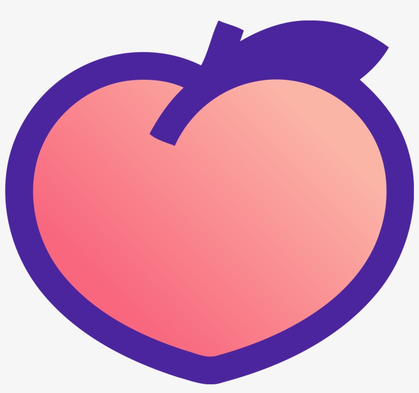 Banner Library Library Logo Png Transparent Freebie - Peach Vector Logo, transparent png download