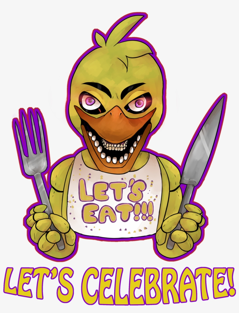 Lets Celebrate Five Nights At Freddy's 2 Food Clip - Five Nights At Freddy's, transparent png download