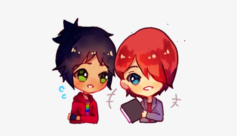 “discussing Together 🌼👀 ” - Cartoon, transparent png download