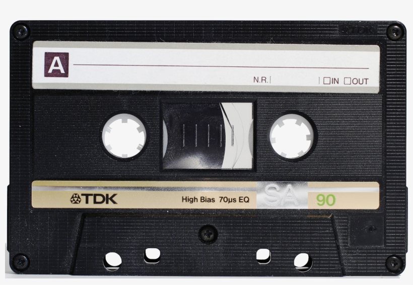 Audio Cassette Png Image - Compact Cassette, transparent png download