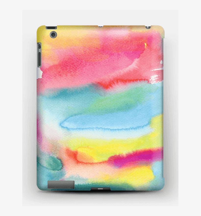 Color Explosion Case Ipad 4/3/2 - Watercolor Paint, transparent png download