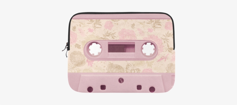 Retro Vintage Floral Pastel Pink Cassette Tape Microsoft - Pastel Cassette Tape Png, transparent png download