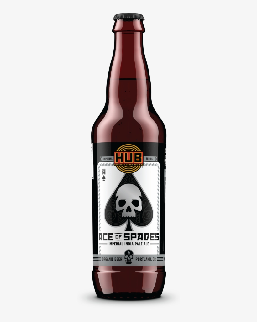 Organic Ace Of Spades Imperial Ipa - Hopworks Urban Brewery Survival Stout, 22 Fl Oz, transparent png download