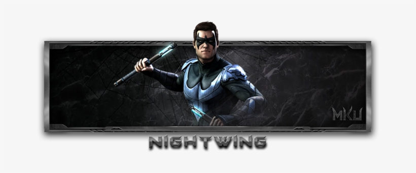 Nightwingmku - Batman Arkham City Nightwing Cosplay Costumes Outfit, transparent png download