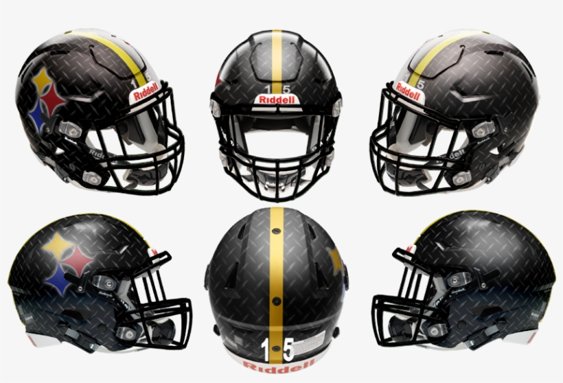 5961ba36a7ad2 Steelerssspeedflex6view - Philadelphia Eagles Concept Helmet, transparent png download