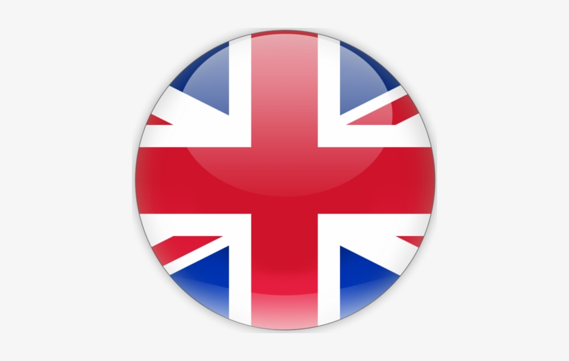 English - Русский - Reino Unido Bandera Png, transparent png download