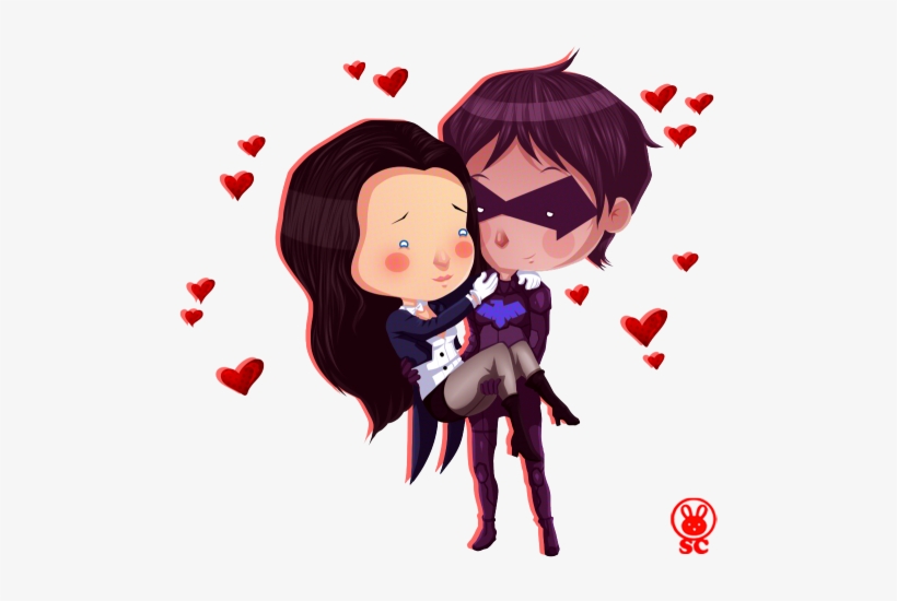 Nightwing, Dc Comics - Cartoon, transparent png download