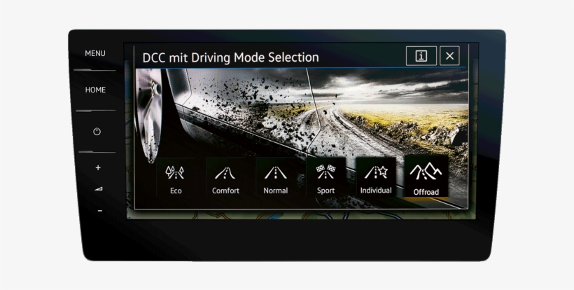 Driving Profile Selection - Vw Fahrprofilauswahl, transparent png download