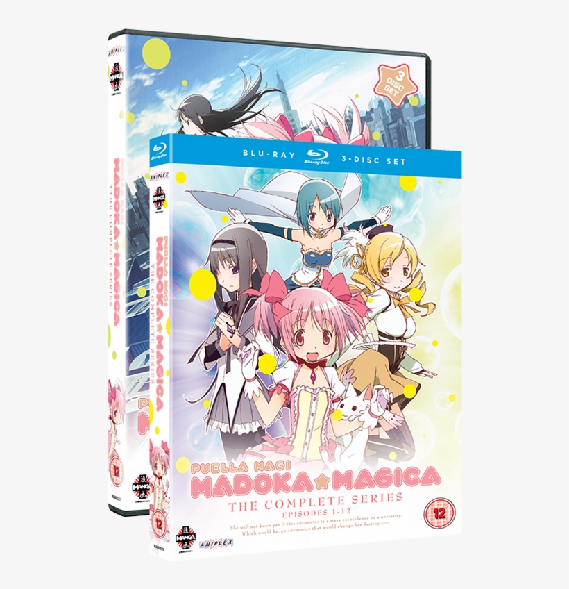 Puella Magi Madoka Magic The Complete Series - Madoka Magica Blu Ray, transparent png download