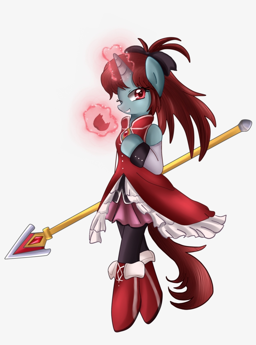 Pridark, Clothes, Magic, Magical Girl, Ponified, Puella - Madoka Magica Kyoko Dark, transparent png download