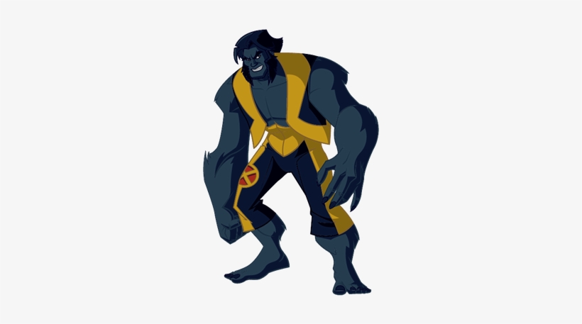 Beast W&amp - Txm - Wolverine Y Los X Men Beast, transparent png download