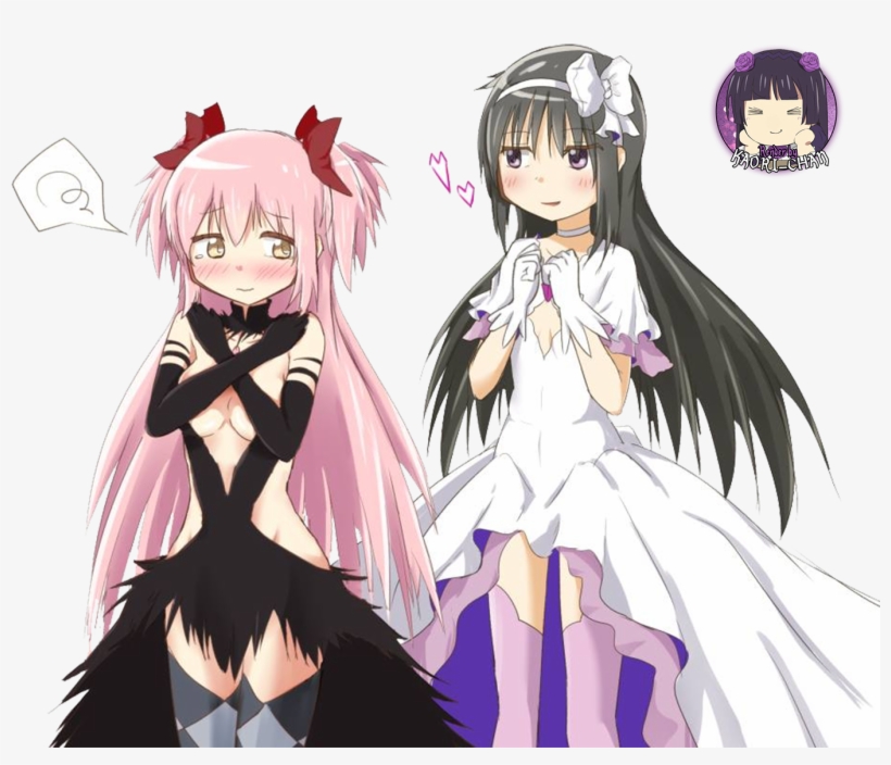 Мадока И Хомура, transparent png download