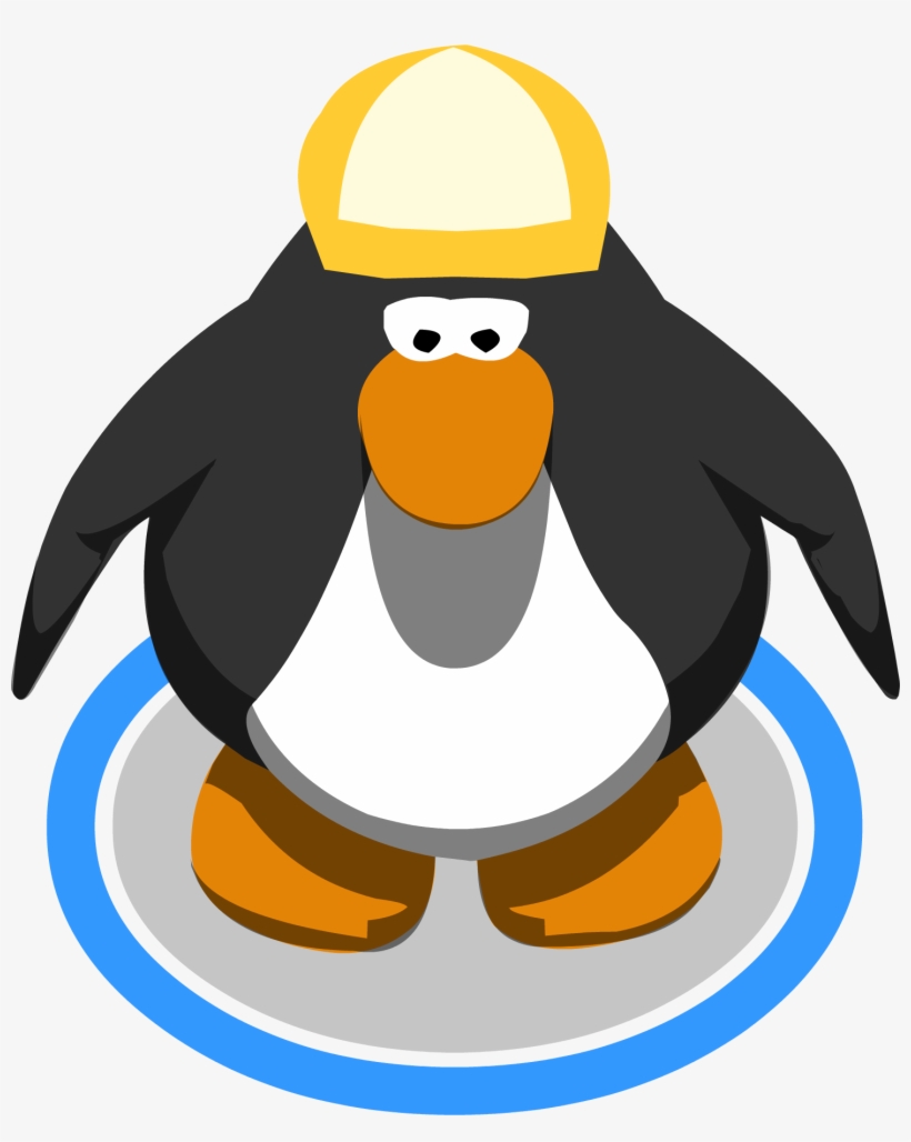 Yellow Ball Cap Ig - Miss Piggy Club Penguin, transparent png download