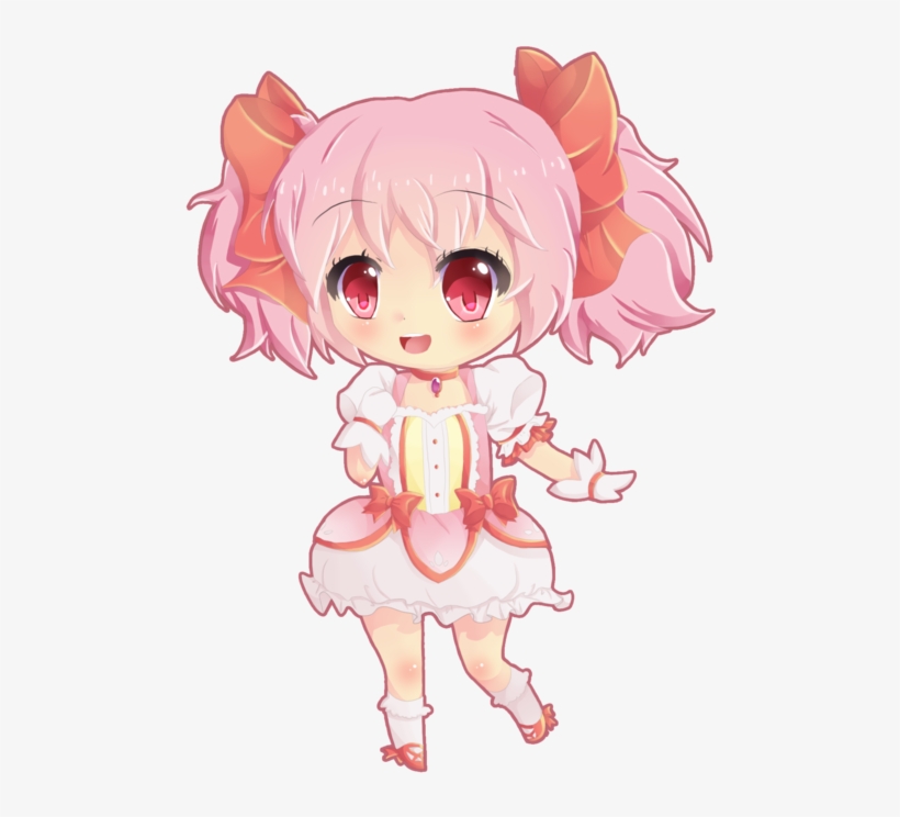 Svg Transparent Download Madoka Transparent Chibi - Madoka Magica Chibi Transparent, transparent png download