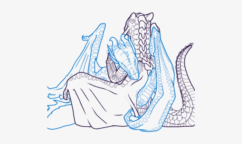 Started This A About A Month Ago I Think And I Dont - Wings Of Fire Lineart, transparent png download