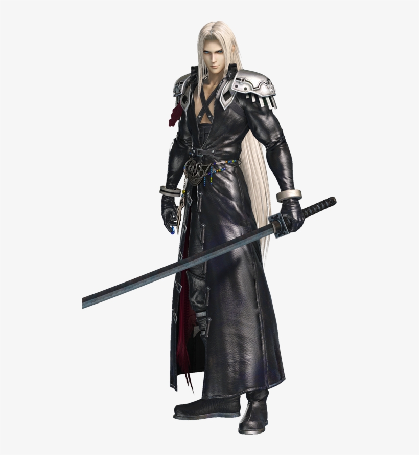 However, Cloud Has Already Rediscovered Himself And - Sephiroth Dissidia Nt Outfits, transparent png download