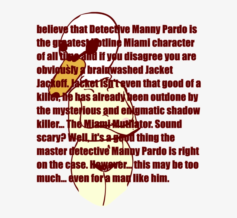 View Samegoogleiqdbsaucenao Hotline Miami General , - Osbourn Park High School, transparent png download